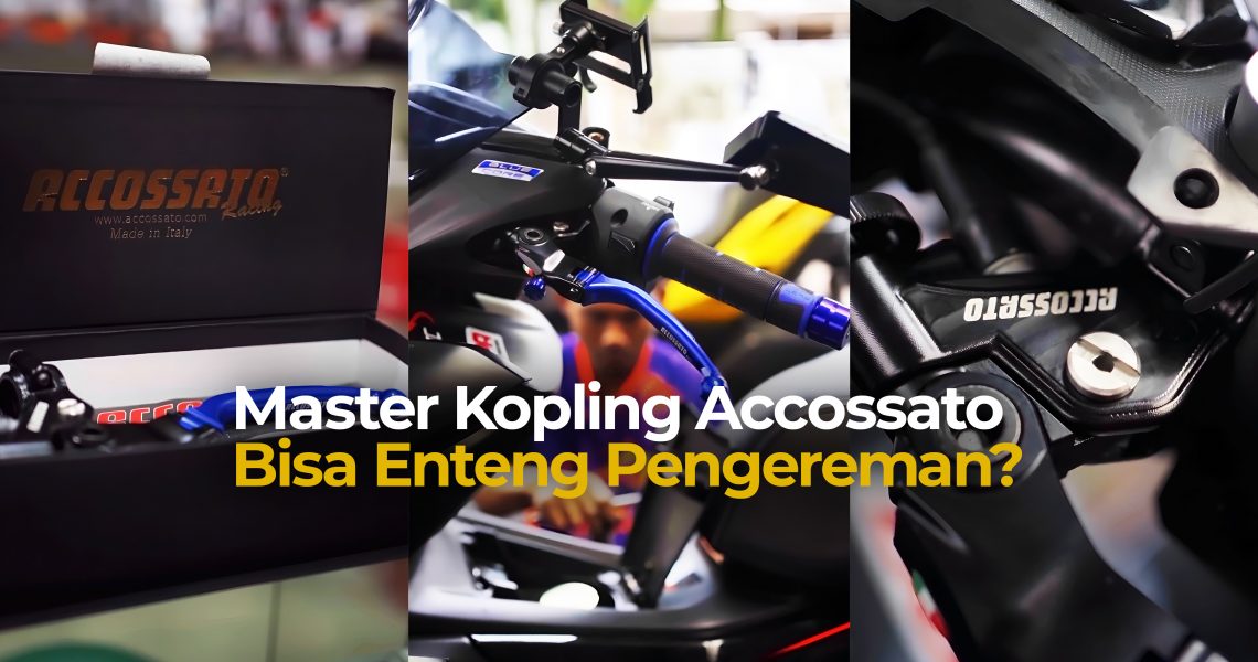 MASTER KOPLING ACCOSSATO Universal Kiri 24mm SOLUSI ENTENGIN , BIKIN EMPUK